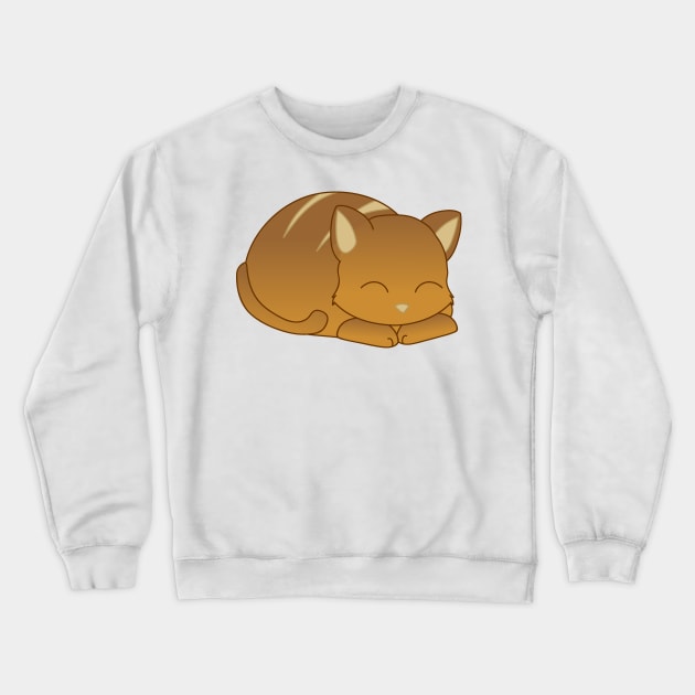 cat loaf Crewneck Sweatshirt by chibifox